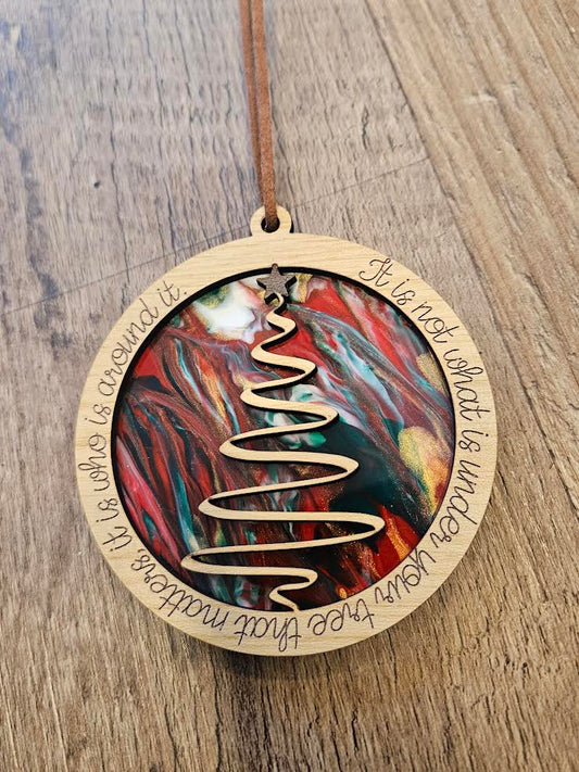 Layered Tree Ornament