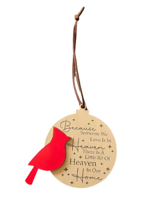 Cardinal Memorial Ornament