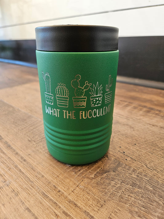Succulent Standard Size Can Cooler