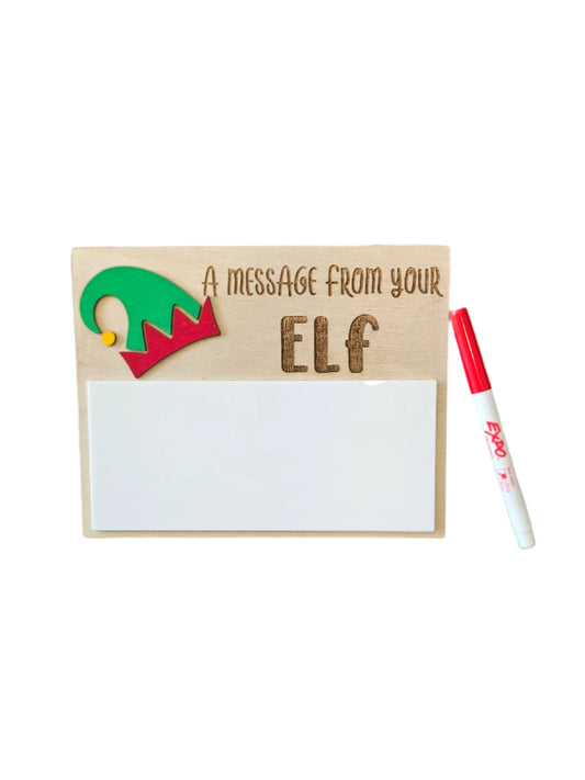 Elf Message Magnet
