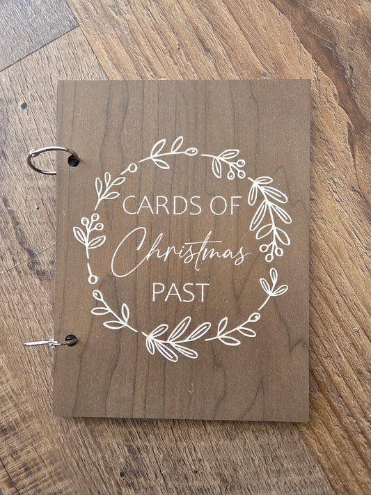 Christmas Wreath Card Book