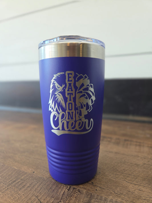 Eaton Eagle Cheer 20 Oz. Tumbler