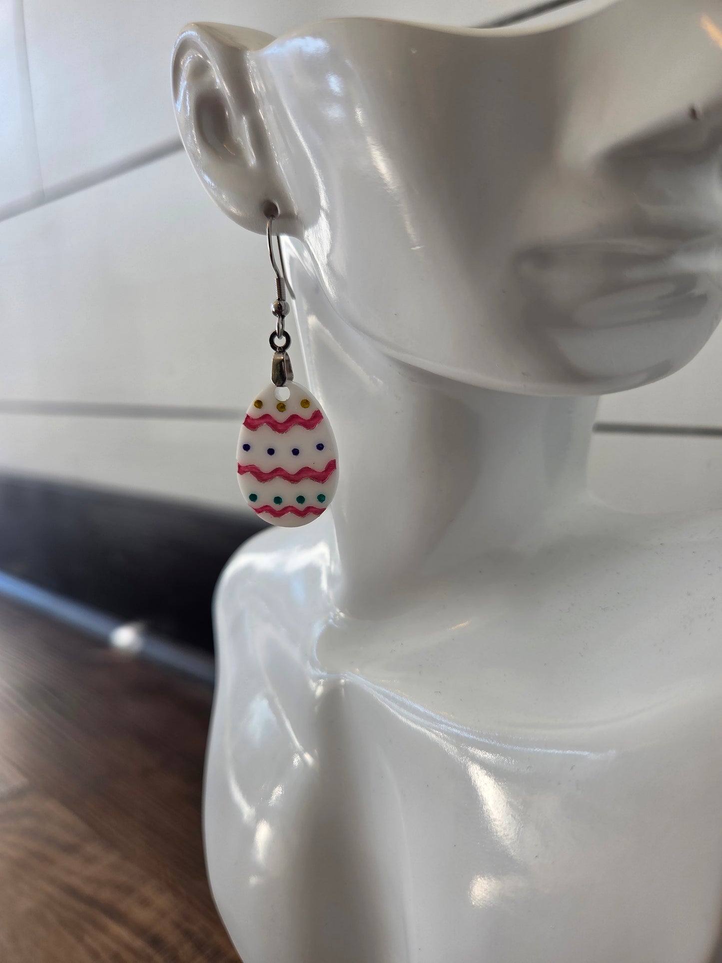 Easter Egg Dangle Earrings