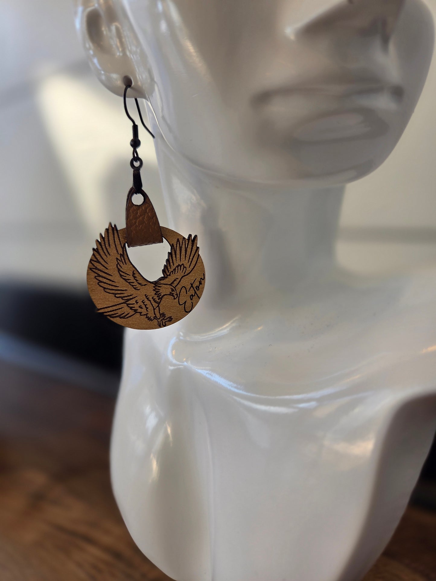 Eaton Wood Earrings