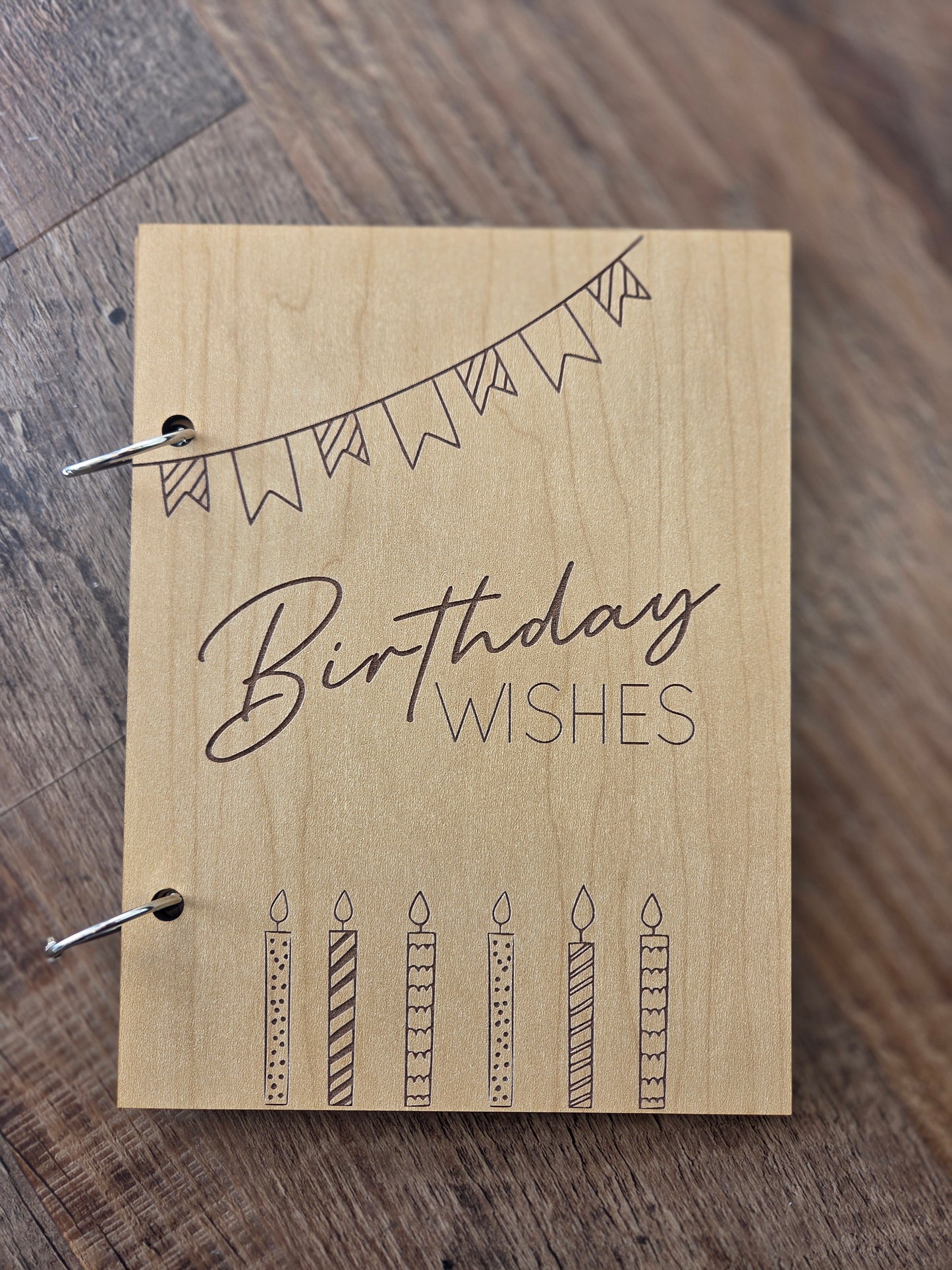 Birthday Wishes Card Book