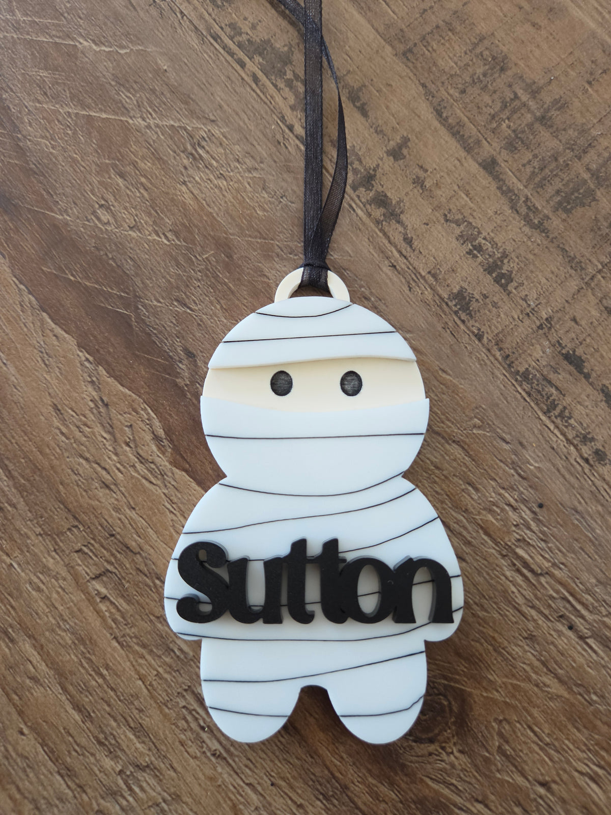 Halloween Bag Tag - Mummy