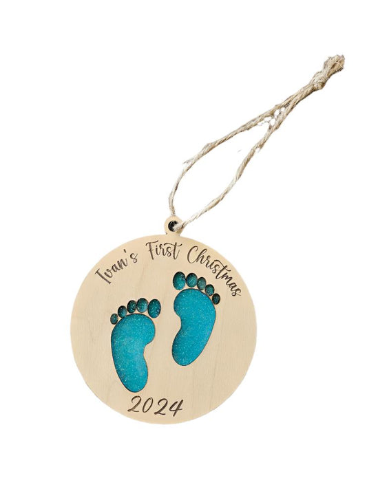 Customized First Christmas Ornament