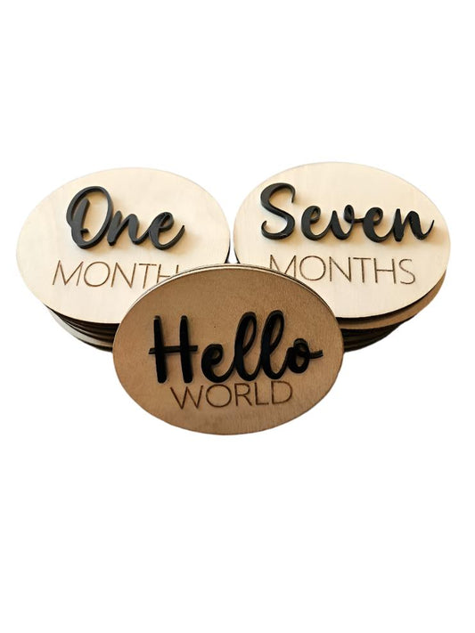 Circle Baby Milestone