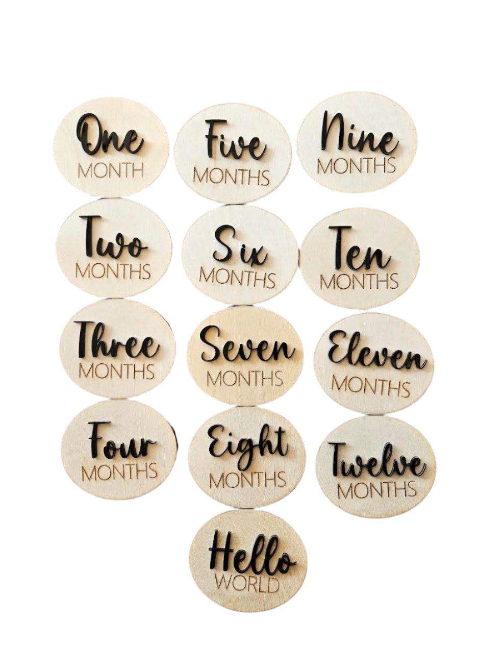 Circle Baby Milestone