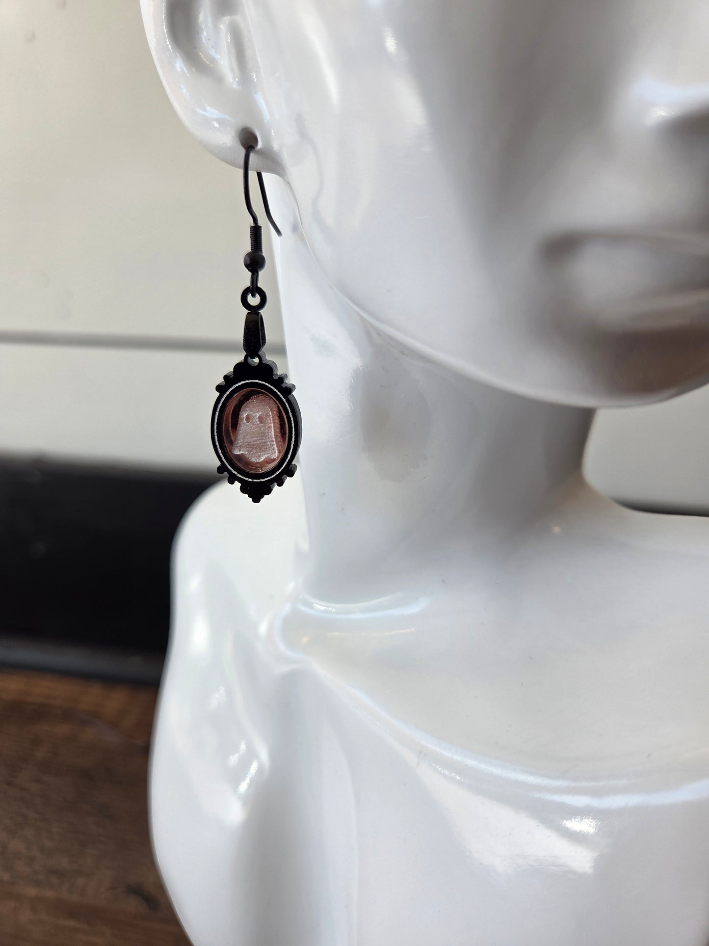 Ghost Mirror Earrings