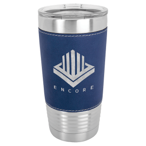 20oz Leather Tumblers