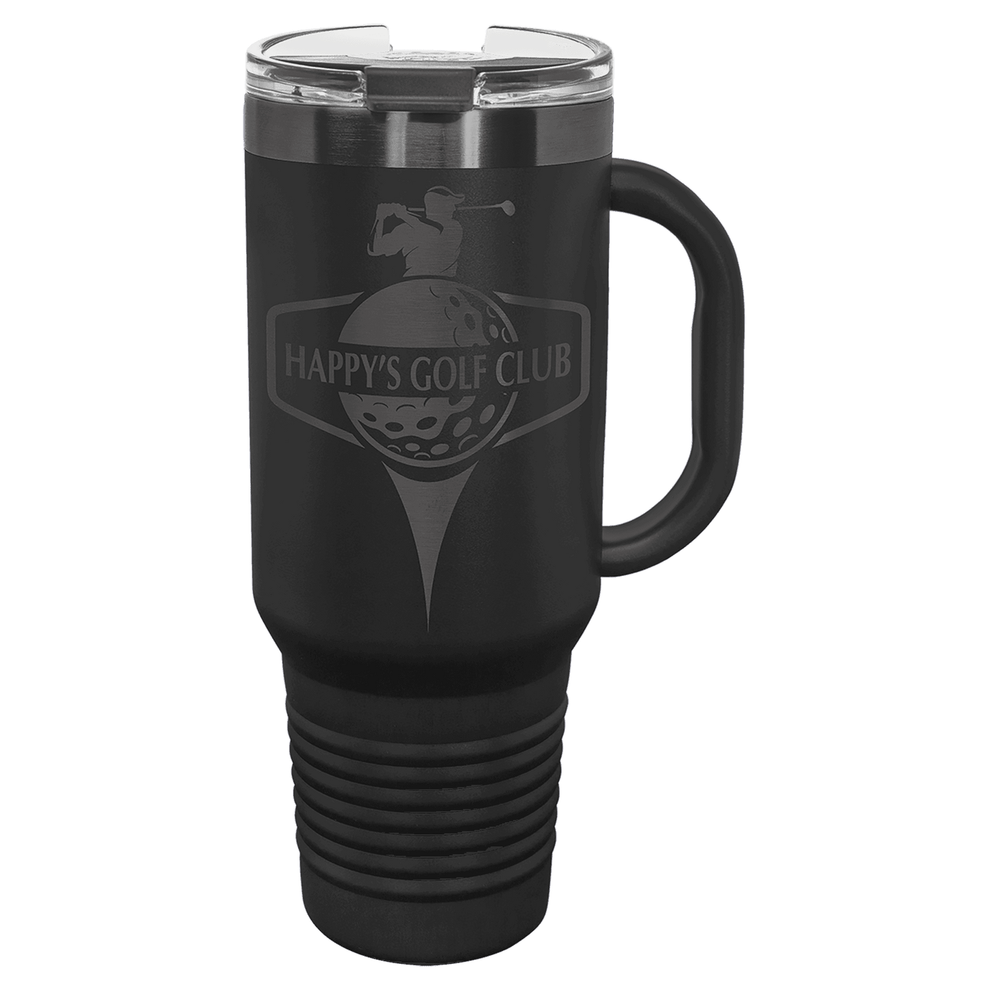 40 Oz. Travel Mug With Handle & Straw