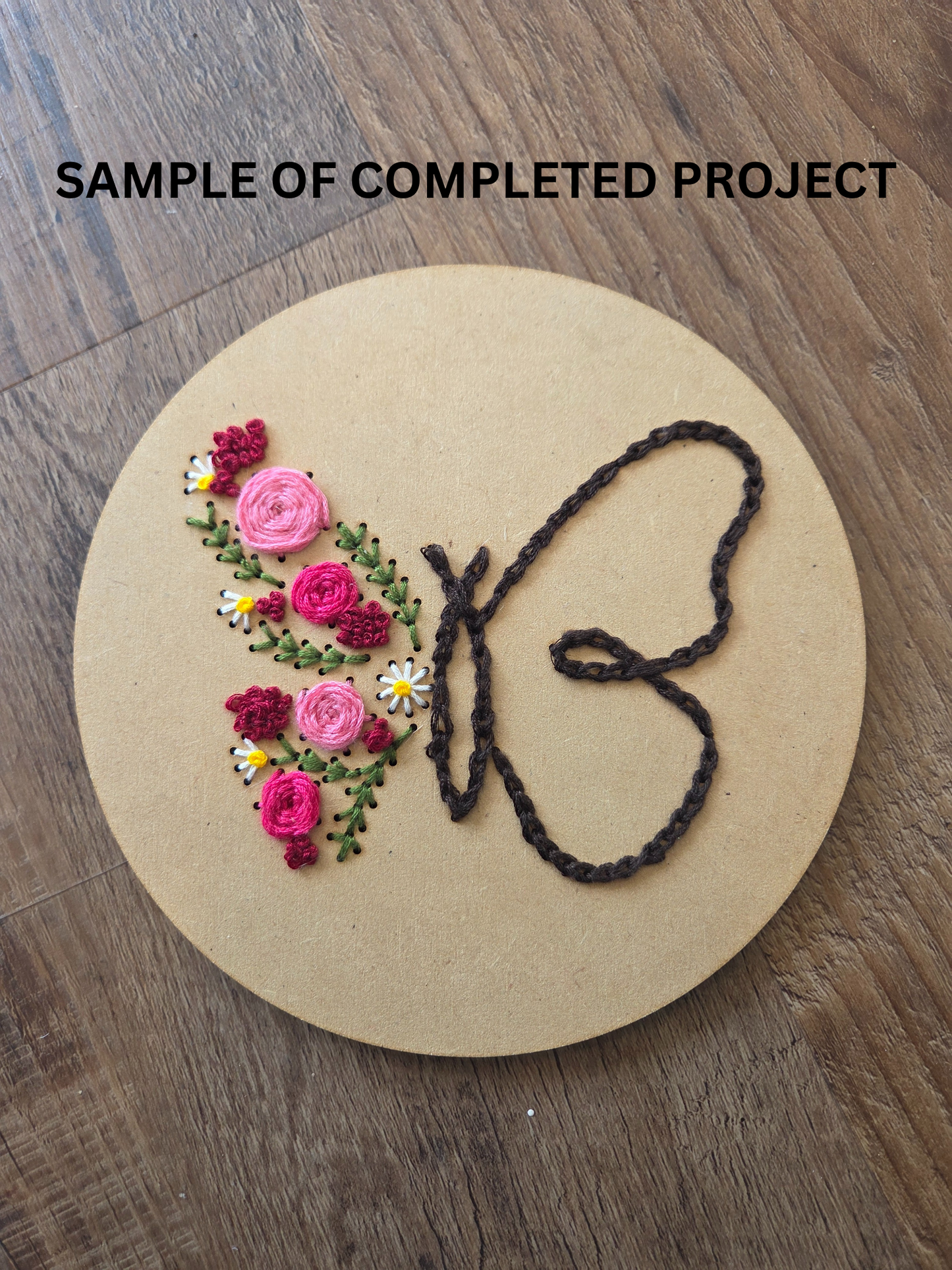 Butterfly Embroidery Pattern Board