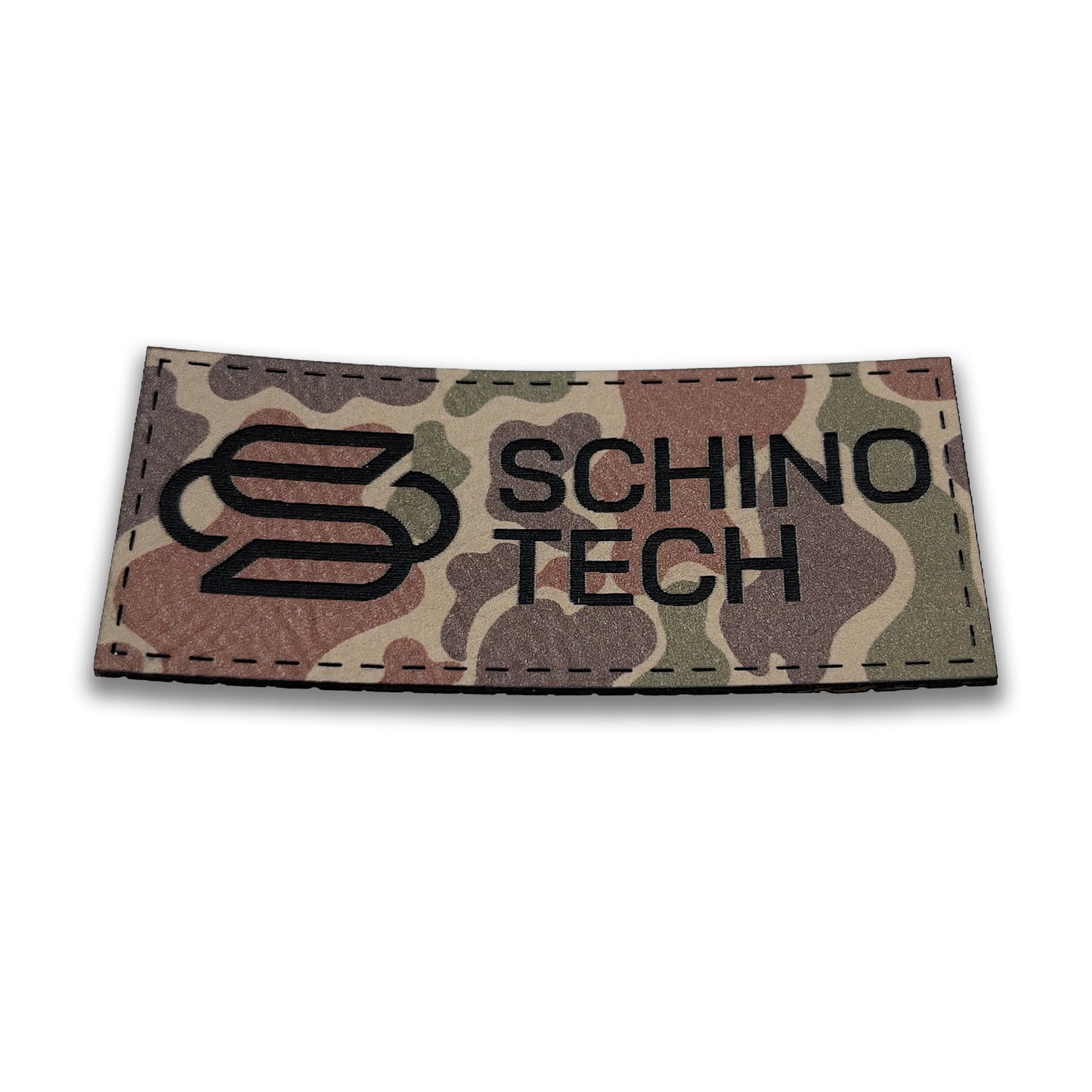 Laser-Engraved Leatherette Patch