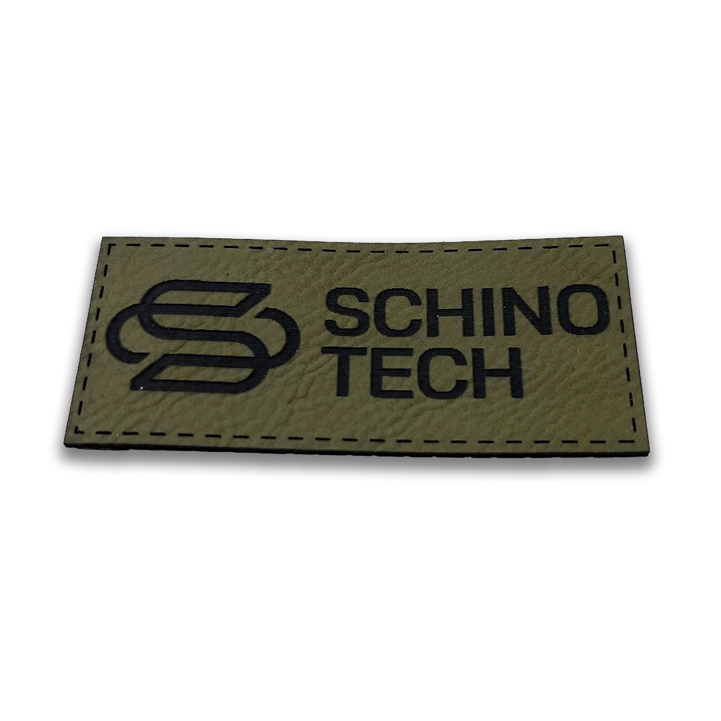Laser-Engraved Leatherette Patch