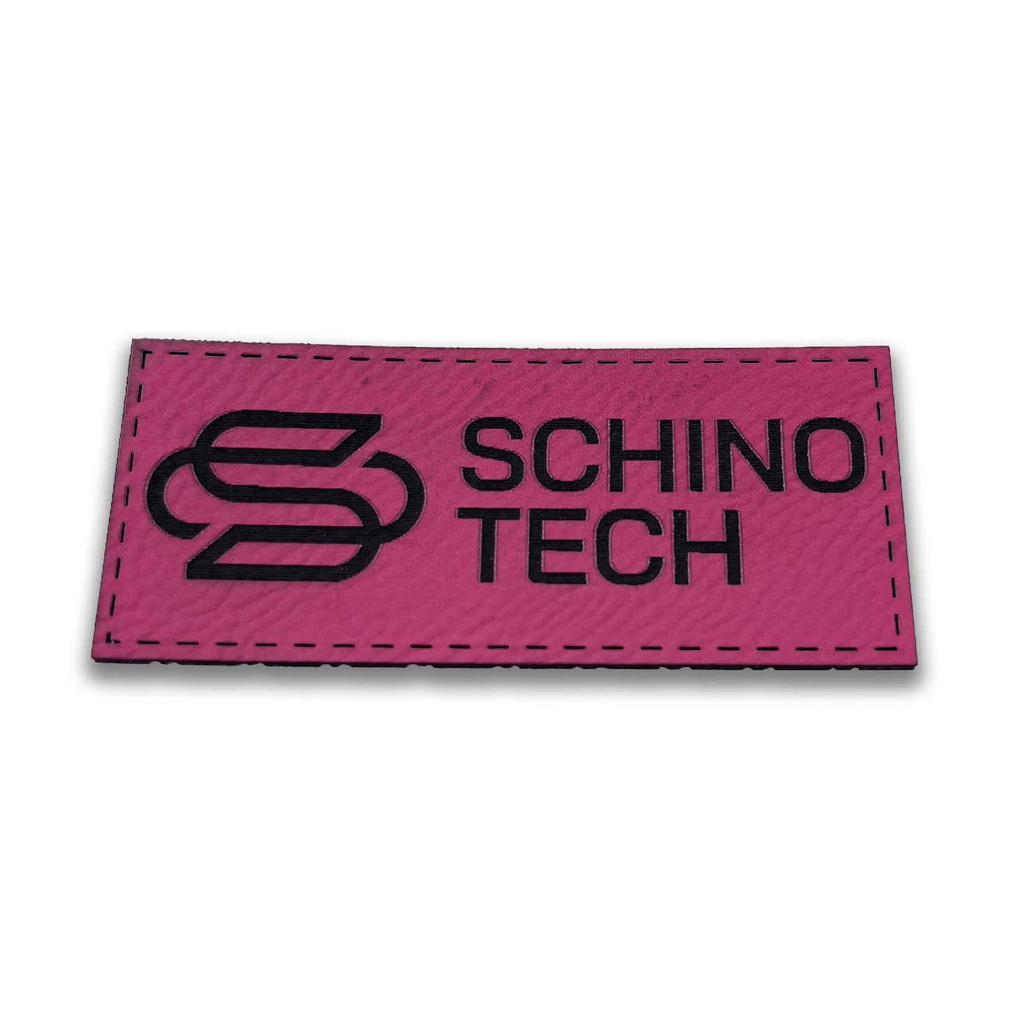 Laser-Engraved Leatherette Patch