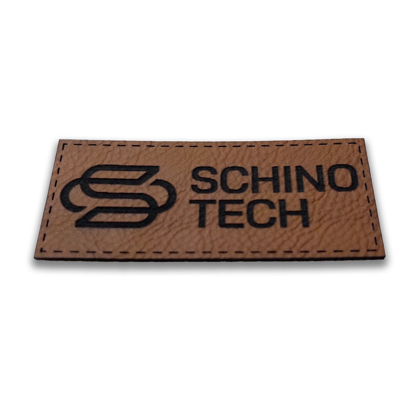 Laser-Engraved Leatherette Patch