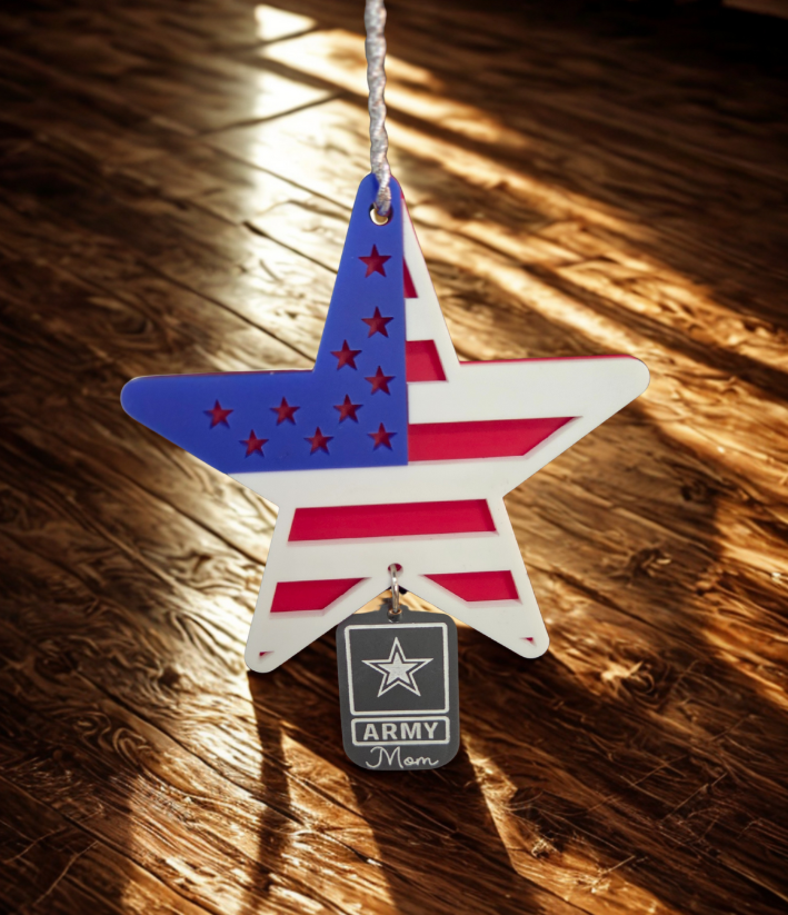 Military Star Ornament