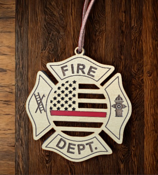Fire Department Ornament