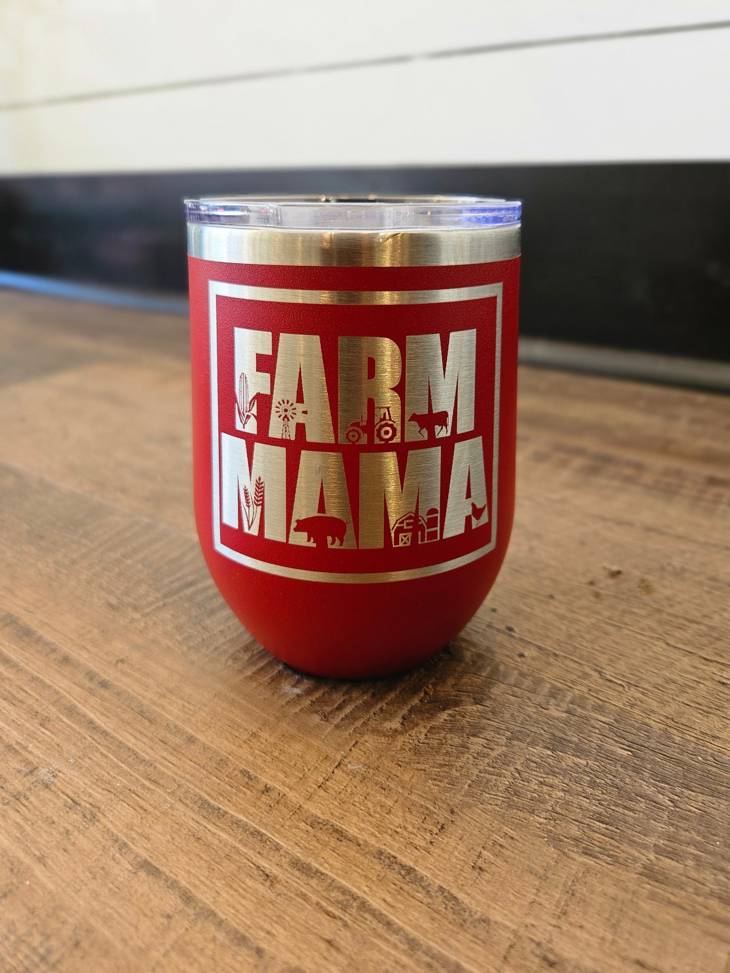 Farm Mama Wine Tumbler