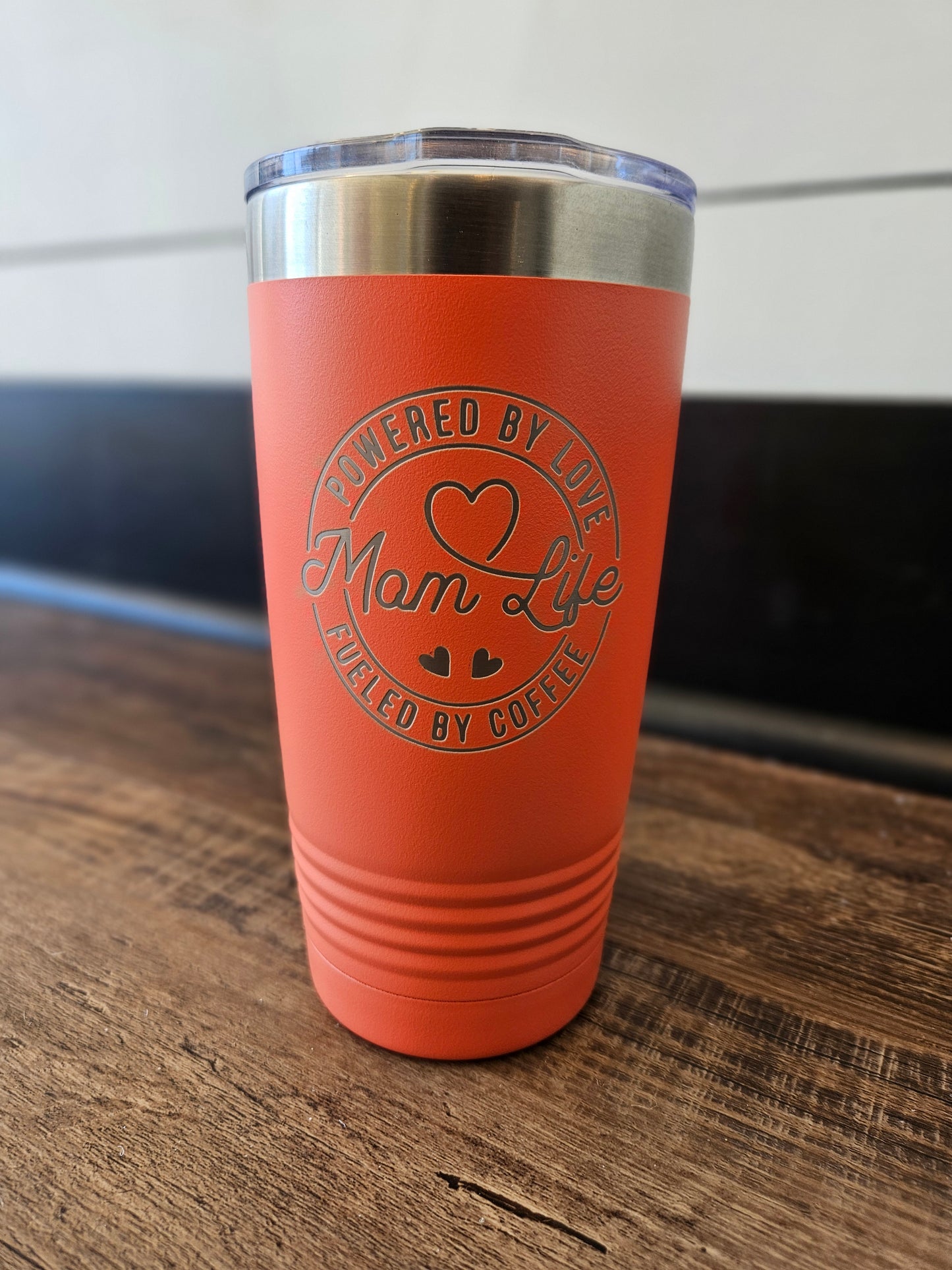 Mom Life Fueled By Coffee 20 Oz. Tumbler