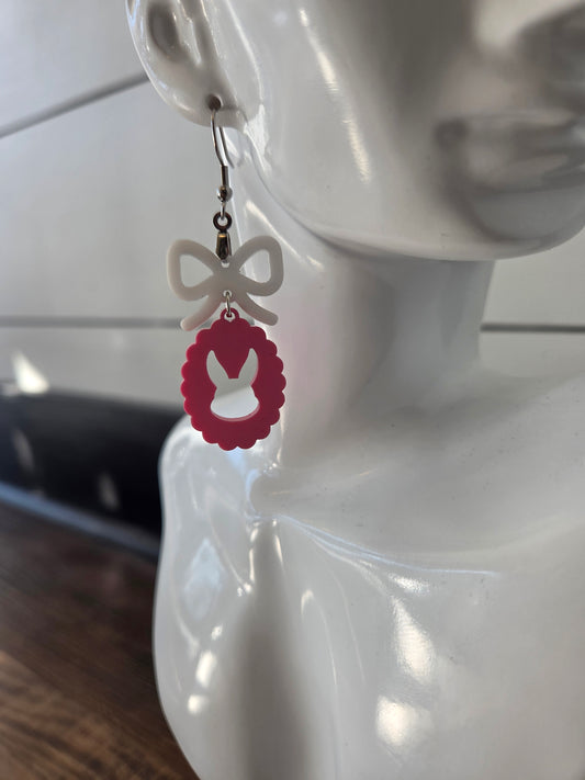 East Bunny Bow Earrings