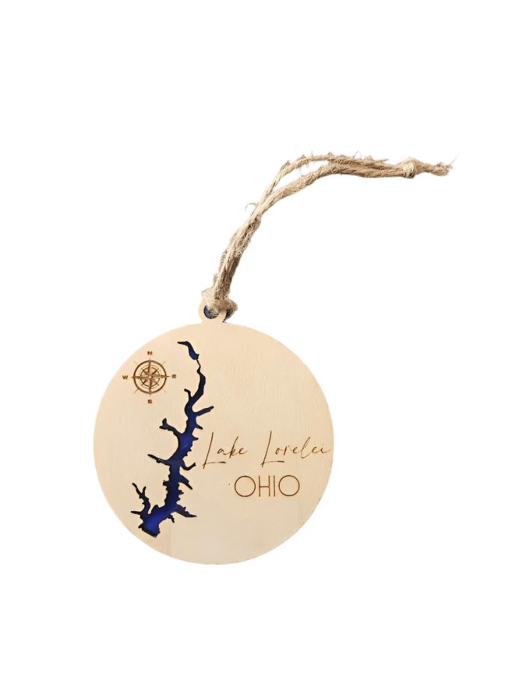 Lake Lorelei Christmas Ornament