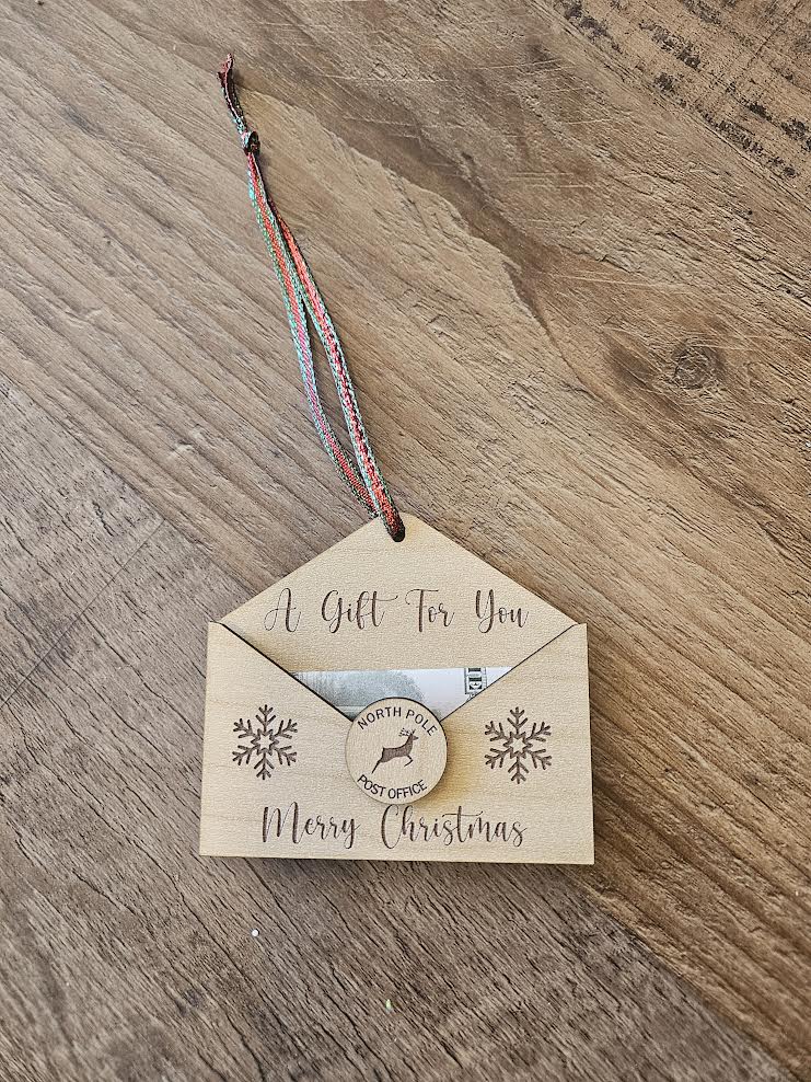 Gift Card/Money Holder Ornament