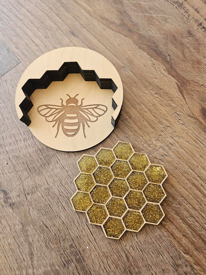 Honeycomb Coaster Set