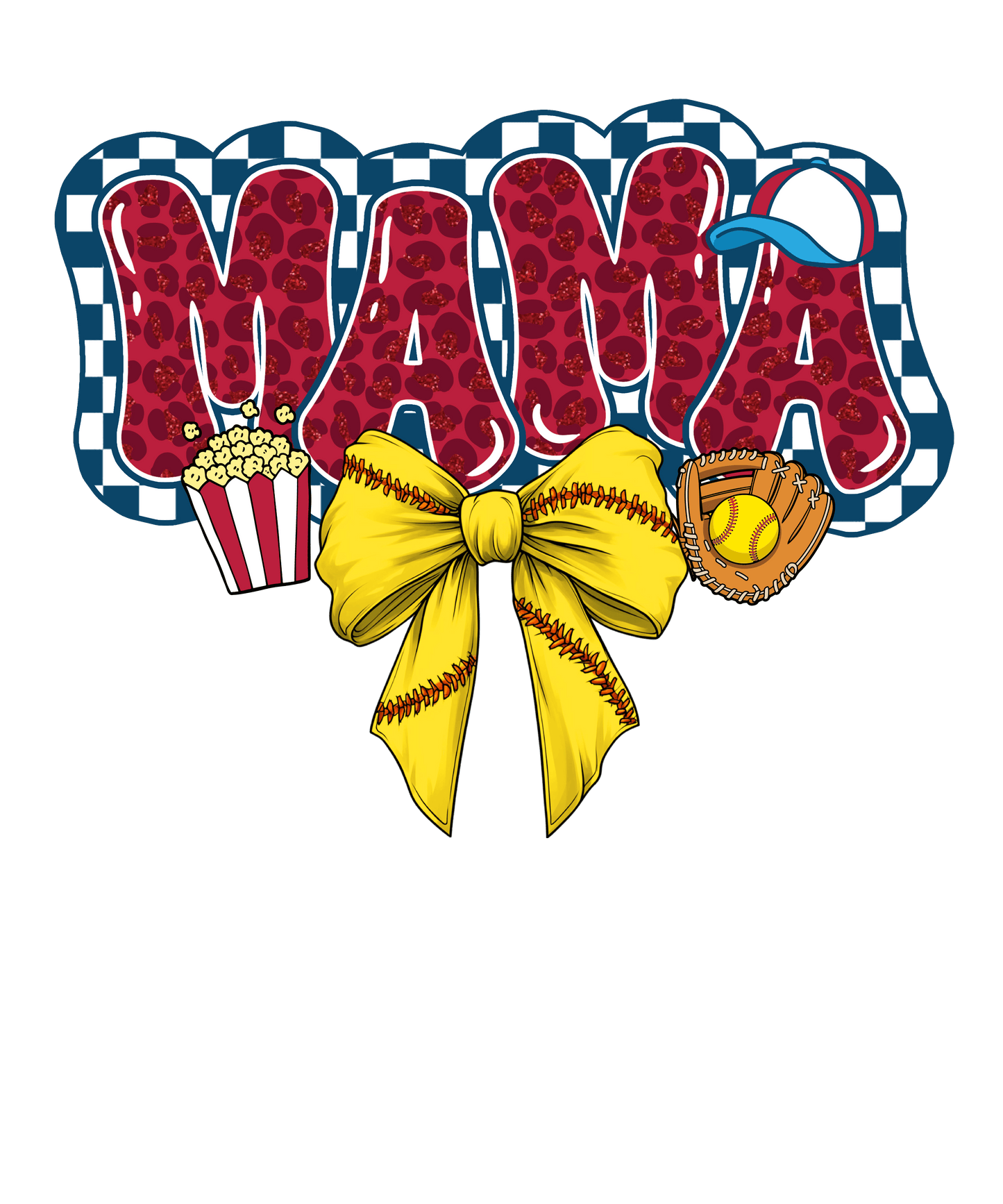 Softball Mom 2x2 Magnet