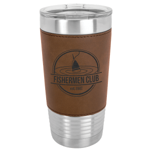 20oz Leather Tumblers