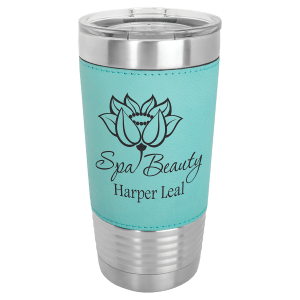 20oz Leather Tumblers