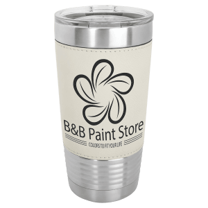 20oz Leather Tumblers