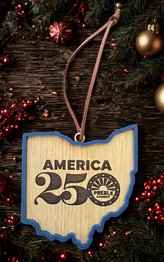 Preble 250 Ohio Ornament